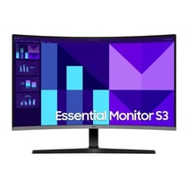 Moniteur PC - Samsung - LS27D390GAUXEN - 27'' - 1800R - FHD 1920x1080 - 100Hz - VA - 4ms(GTG) - 1800R - 200cd/m² - 3000:1 - HDM