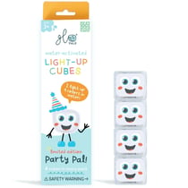 5 cubes lumineux Party Pal blanc Glo Pals
