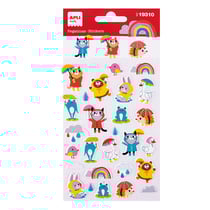 P.1F STICKERS JOUR DE PLUIE