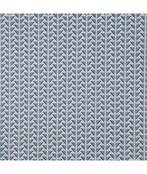 Tissu coton Géo Marita de 150 cm de largeur Prusse/bleu Multicolore vendu par 50 cm