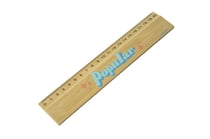Règle de traçage - S'cool And Co - POPULAR - Règle en bois Made in France 20 cm