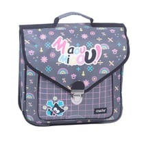 Cartable CHACHA Style 36 CM - 2 compartiments - Maternelle Algebre
