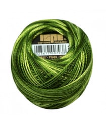 Coton perlé ISPE N°8 - 10GR - Distrifil 022 Vert pomme