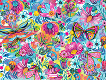 Puzzle 1000 pièces - Jardin de Colores - Bluebird Puzzle