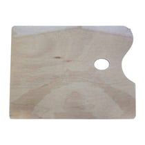 Palette - Rectangulaire - Bois - Pour mélanger les peintures