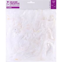 SACHET DE 25 Gr PLUMES BLANCHES