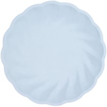6 Assiettes - Bleu Pastel
