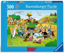 Puzzle 2D 500 pièces - Astérix au village - Ravensburger
