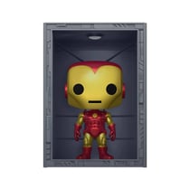 Marvel - Figurine POP! Deluxe Hall of Armor Iron Man Model 4 PX Exclusive 9 cm