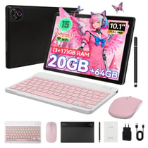 Tablette tactile KOTSREN Android 15 - A523 - Noir - 10,1 pouces