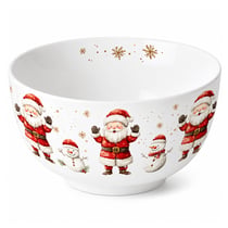 Bol en porcelaine fine père Noël
