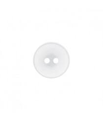 Carte de 12 boutons de chemise 2 trous 12mm - Prym Blanc