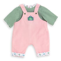 T-shirt et Salopette Manches Longues Week-end à Paris pour poupon 42 cm