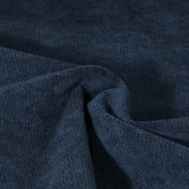 Tissu Jacquard d'ameublement Ultraclean uni Bleu marine