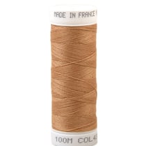 Fil à coudre polyester 100m made in France - miel 431