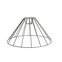 Carcasse d'abat-jour Style élégance noir