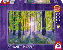Puzzle 2D 1000 pièces - Tapis de Campanules dans les Bois - Schmidt Spiele