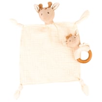 Coffret cadeau doudou et hochet Girafe - Egmont Toys