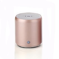 Mini Enceinte Bluetooth Portable Waterproof Subwoofer Ultra Compacte Et Puissante Gold Or YONIS