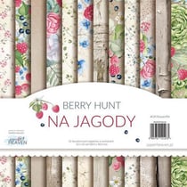 12 papiers scrapbooking 30 x 30 cm Heaven BERRY HUNT