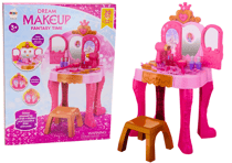Coiffeuse Pour Enfants Avec Capteur De Gestes Accessoires Rose