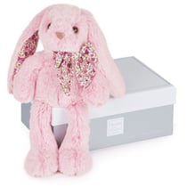 Peluche Lapin Rose 25 cm