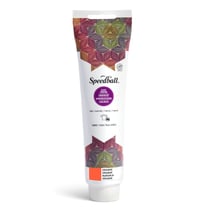 Encre orange pour tissu pour impression au bloc - Speedball