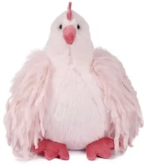 Peluche poulette rose Lady - Histoire d'ours