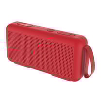 Enceinte Bluetooth Mini Graffiti Puissante Portable FM Carte TF Son HD Rouge YONIS