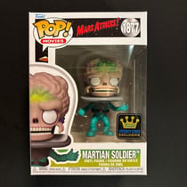 Figurine de collection Funko Pop! - Mars Attacks - Martian Soldier avec Chase - Vinyle