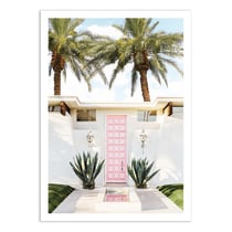 Affiche 50x70 cm - Palm Springs house - Gal Design
