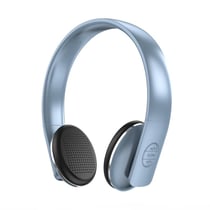 Casque Audio Bluetooth Sans Fil HIFI Basses Puissantes Avec Microphone Noir Bleu YONIS