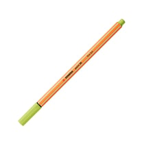 Stylo-feutre STABILO point 88 - pointe fine - Vert citron