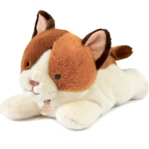 Peluche Chat allongee - Les P'tits Relax - 30 cm