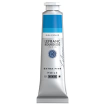 Peinture à l'huile - Extra-fine - Bleu espace - 033 - Lefranc Bourgeois - 40ml