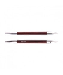 Aiguilles interchangeables ROYALE bois de 12,5 cm N° 6 à 8 - Knitpro taille n°7