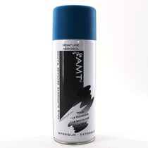 Bombe de peinture bleu canard mat 330ml - Amt