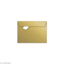 Enveloppe Pollen 75 x 100 mm - Or - 5 pcs
