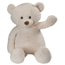 Peluche geante ours beige 1 metre - grand ours sam - nicotoy