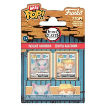 Demon Slayer: Kimetsu no Yaiba - Figurines Bitty POP! nosuke & Zenitsu 2 cm - Funko