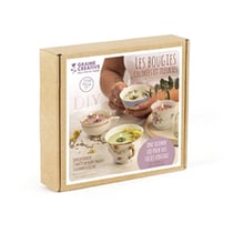 KIT BOUGIES FLEURIES ET COLOREES