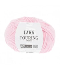 Pelote de laine à tricoter TOURING - Lang Yarns 109 Rose
