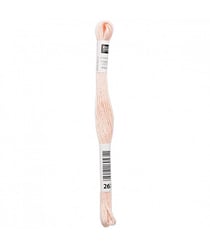 Fil à broder mouliné Uni - Rico Design 261 Rose