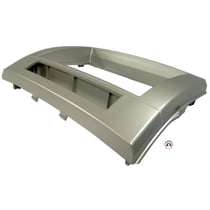 Façade autoradio 1DIN Toyota Corolla Verso 2 ap05 - Argent - Vide-poche