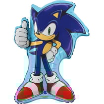 Ballon Aluminium Hélium Sonic - 77 cm