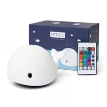 Projecteur lumineux tactile en silicone, baleine