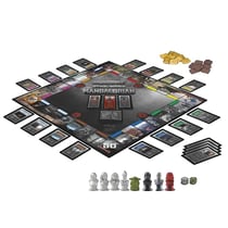 Jeu de plateau Hasbro Monopoly Édition Mandalorian Star Wars argenté