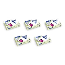 Lot de 5 Ramettes de 125 Feuilles de Papier blanc A4 250g  Green 100% Recyclé CLAIREFONTAINE