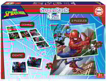 Educa - superpack spiderman | multiples possibilités de jeu pour jouer
