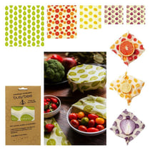 Emballage alimentaire réutilisable à la cire d'abeille 5 feuilles Busy Bee